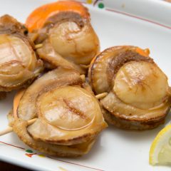 Grilled Scallop for 1 person: ¥1,100