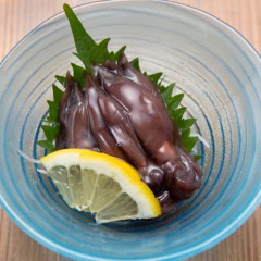 ホタルイカの塩辛 680円
